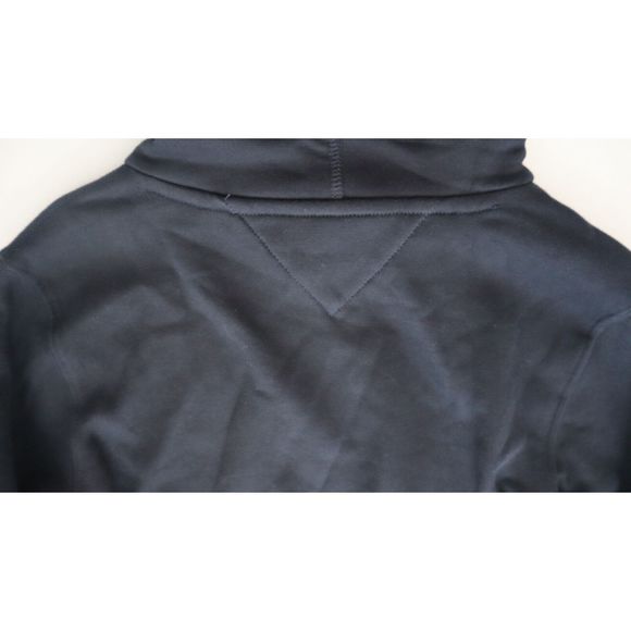 Tommy Hilfiger Mens Sz XS Navy Monogram Logo Cotton Blend Hoodie Sweatshirt $129 - Picture 9 of 12